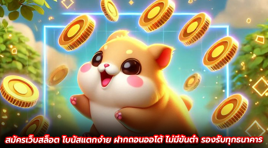 สมัครเว็บสล็อต โบนัสแตกง่าย