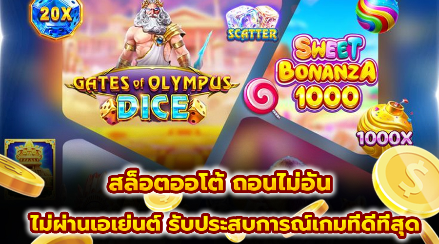 สล็อตออโต้ ถอนไม่อั้น